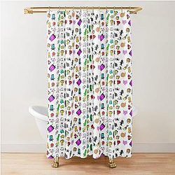 Inanimate Insanity All Characters Shower Curtain