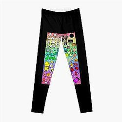 Bfdi Inanimate Insanity All Characters (Rainbow) Classic T-Shirt Leggings
