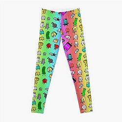 Inanimate Insanity All Characters (Rainbow) Leggings