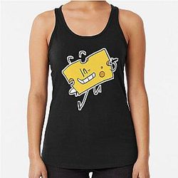 Cheesy  Inanimate Insanity  Racerback Tank Top