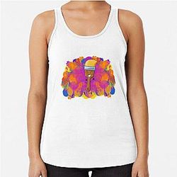paintbrush Inanimate Insanity  Racerback Tank Top