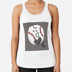 BASEBALL - INSANITÀ INANIMALE Top serbatoio Racerback