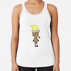Inanimate Insanity Paintbrush con un Blunt Racerback Tank Top