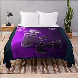 Punk inanimate insanity Microphone  Throw Blanket