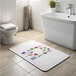 Inanimate Insanity - Themes of Friendship and Rivalry Inanimate Insanity Bath Mats