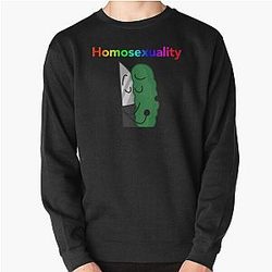 Inanimate Insanity Inspired Knickle Kiss Homosexuality  Pullover Sweatshirt