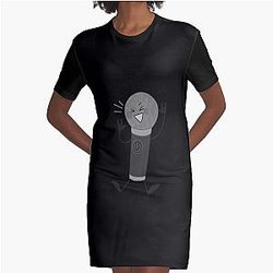 microphone inanimate insanity  Graphic T-Shirt Dress