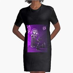 Punk inanimate insanity Microphone  Graphic T-Shirt Dress