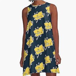 Cheesy  Inanimate Insanity  A-Line Dress