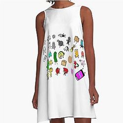 Inanimate Insanity All Characters A-Line Dress