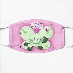 Bot Drawing Inanimate Insanity Flat Mask
