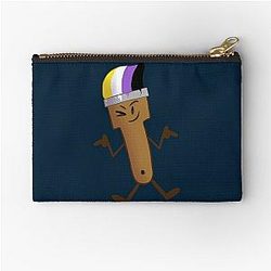 Inanimate Insanity Pride Paintbrush  Zipper Pouch