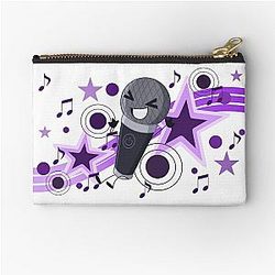 microphone Inanimate Insanity  Zipper Pouch
