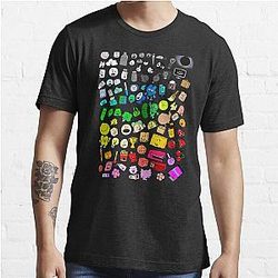 BFDI Inanimate Insanity All Characters Transparent Classic   Essential T-Shirt