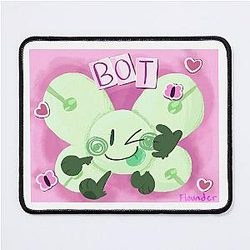 Bot Drawing Inanimate Insanity Mouse Pad