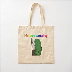 Inanimate Insanity Inspired Knickle Kiss Homosexuality  Cotton Tote Bag