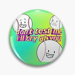 O no :(((( (Baseball inanimate insanity) Pin