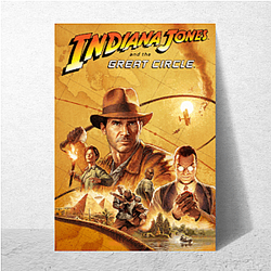 Indiana Jones and the Great Circle Adventure Awaits Style Indiana Jones And The Great Circle Posters