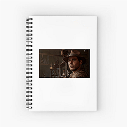 Indiana Jones and the Great Circle Uncharted Territory Aesthetic Indiana Jones And The Great Circle Notebook