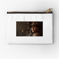 Indiana Jones and the Great Circle Uncharted Territory Aesthetic Indiana Jones And The Great Circle Zipper Pouches