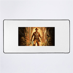 Indiana Jones and the Great Circle Whip Smart Tee Indiana Jones And The Great Circle Mouse Pads