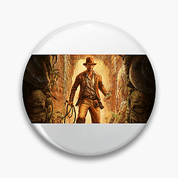 Indiana Jones and the Great Circle Whip Smart Tee Indiana Jones And The Great Circle Pins