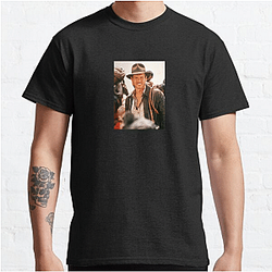 Indiana Jones was played by Harrison Ford Indiana Jones T-Shirts