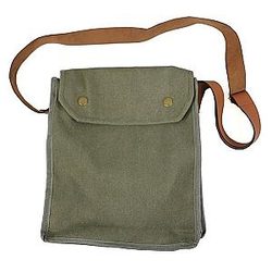 Indiana Jones MK VII Gas Mask Bag Green Indy WWII Props