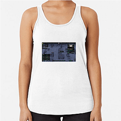 Infection Free Zone Strategic Print Infection Free Zone Tank Tops