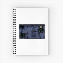 Infection Free Zone Strategic Print Infection Free Zone Notebook