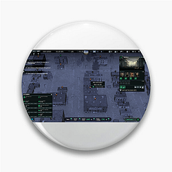 Infection Free Zone Strategic Print Infection Free Zone Pins