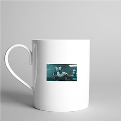 Infection Free Zone Mysterious Design Infection Free Zone Mugs