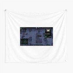Infection Free Zone Strategic Print Infection Free Zone Tapestries