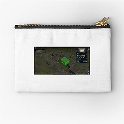 Infection Free Zone Unique Shelter Motif Infection Free Zone Zipper Pouches