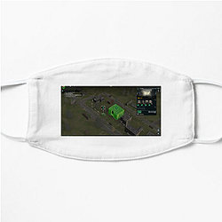 Infection Free Zone Unique Shelter Motif Infection Free Zone Face Masks