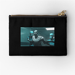 Infection Free Zone Mysterious Design Infection Free Zone Zipper Pouches