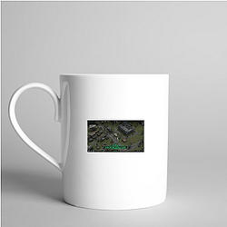 Infection Free Zone Enduring Design Infection Free Zone Mugs