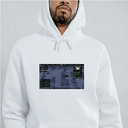 Infection Free Zone Strategic Print Infection Free Zone Hoodies