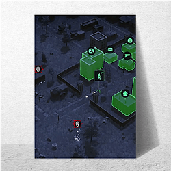 Infection Free Zone Independent Look Infection Free Zone Posters