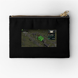 Infection Free Zone Unique Shelter Motif Infection Free Zone Zipper Pouches