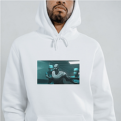 Infection Free Zone Mysterious Design Infection Free Zone Hoodies