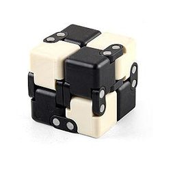 Black White Infinity Cube Fidget Toys for Stress Relief