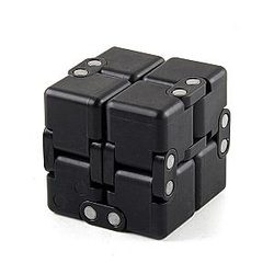 Black Infinity Cube Fidget Toys for Stress Relief
