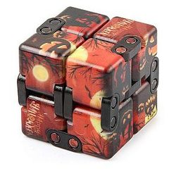 Halloween Pattern Infinity Cube Fidget Toy