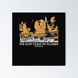 Paris In Flames Poster RB0712