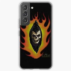 Reaper Head in Flames Samsung Galaxy Soft Case RB0712