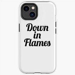 Down in Flames iPhone Tough Case RB0712