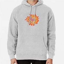 Heart in Flames Pullover Hoodie RB0712