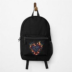 Heart in flames Backpack RB0712
