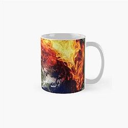 EARTH IN FLAMES Graphic  	 Classic Mug RB0712